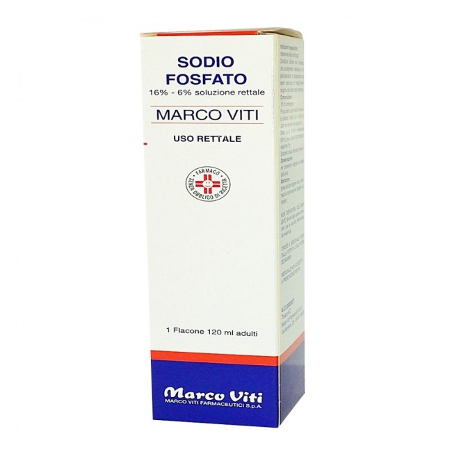 SODIO FOSFATO MV*RETT 120ML SODIO FOSFATO MV*RETT 120ML