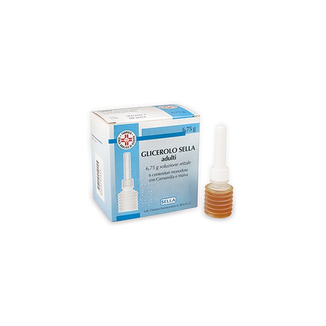 GLICEROLO SELLA*6CONT 6,75G GLICEROLO SELLA*6CONT 6,75G