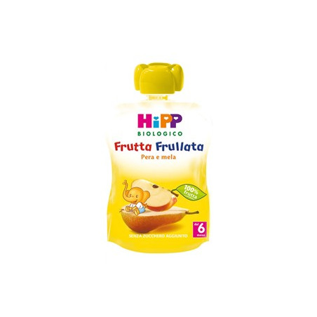 Hipp Biologico Frutta Frullata Pera E Mela 90g Hipp Biologico Frutta Frullata Pera E Mela 90g