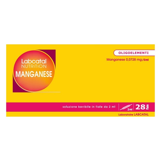 LABCATAL NUTRITION MANGANESE 28 FIALE 2 ML LABCATAL NUTRITION MANGANESE 28 FIALE 2 ML