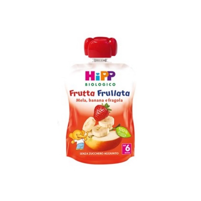Hipp Bio Frutta Frullata Pera E Mela 90g Hipp Bio Frutta Frullata Pera E Mela 90g