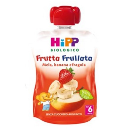 Hipp Bio Frutta Frullata Pera E Mela 90g Hipp Bio Frutta Frullata Pera E Mela 90g