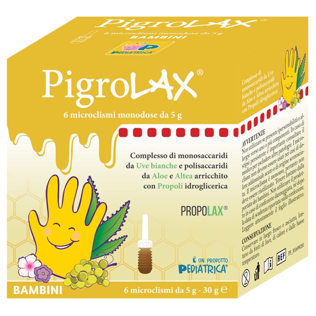 MICROCLISMA PIGROLAX BAMBINI 6 X 5 G MICROCLISMA PIGROLAX BAMBINI 6 X 5 G