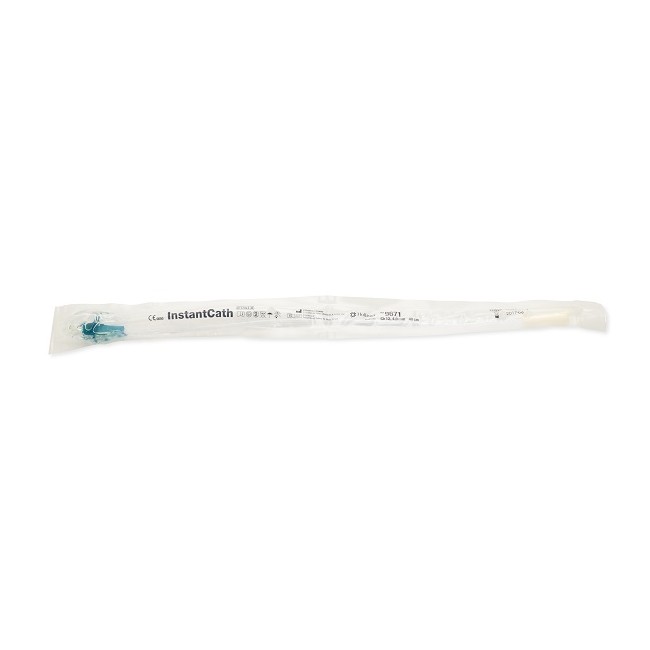 CATETERE MONOUSO AUTOLUBRIFICANTE HOLLISTER ISTANTCATH PER UOMO PUNTA NELATON CH12 LUNGHEZZA 40CM 30 PEZZI