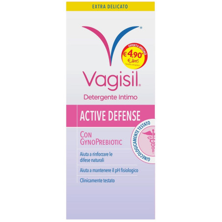 Vagisil Active Defense Gynoprebiotic Detergente Intimo Quotidiano  250 Ml