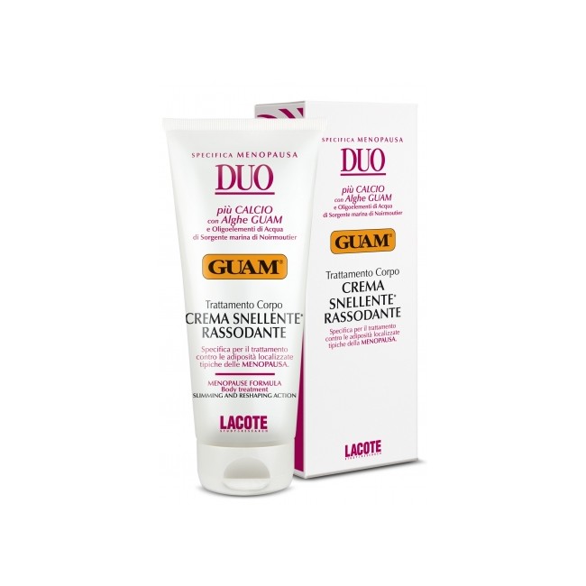 GUAM DUO CREMA SNELLENTE SPECIFICA PER LA MENOPAUSA 200 ML GUAM DUO CREMA SNELLENTE SPECIFICA PER LA MENOPAUSA 200 ML