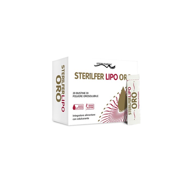STERILFER LIPO ORO 20 BUSTINE STERILFER LIPO ORO 20 BUSTINE