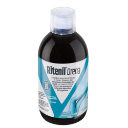 Flaxone da 500 ml di Ritenil Drena, integratore per smaltire i liquidi in eccesso.