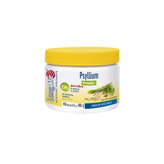 LONGLIFE PSYLLIUM POWDER BIO 180 G LONGLIFE PSYLLIUM POWDER BIO 180 G