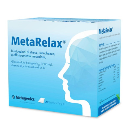 Metagenics Metarelax New 20 Bustine Metagenics Metarelax New 20 Bustine