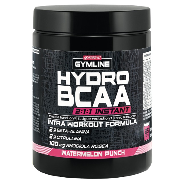GYMLINE MUSCLE HYDRO BCAA INSTANT WATERMELON POLVERE 335 G GYMLINE MUSCLE HYDRO BCAA INSTANT WATERMELON POLVERE 335 G