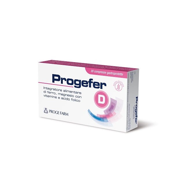 PROGEFER D 30 COMPRESSE GASTROPROTETTE PROGEFER D 30 COMPRESSE GASTROPROTETTE