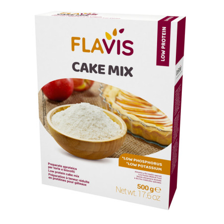 FLAVIS CAKE MIX PREPARATO PER TORTE E BISCOTTI APROTEICI 500 G FLAVIS CAKE MIX PREPARATO PER TORTE E BISCOTTI APROTEICI 500 G