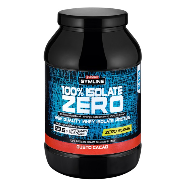 GYMLINE 100% WHEY ISO ZERO CACAO 900 G GYMLINE 100% WHEY ISO ZERO CACAO 900 G