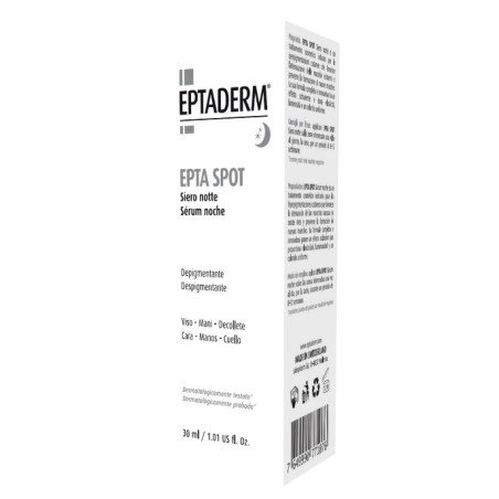EPTA SPOT NOTTE SIERO DEPIGMENTANTE 30 ML EPTA SPOT NOTTE SIERO DEPIGMENTANTE 30 ML