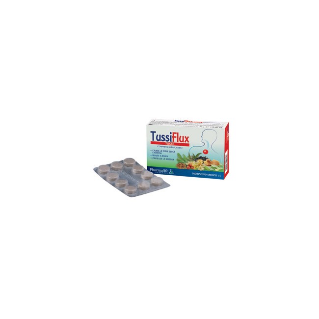 TUSSIFLUX TOSSE 30 COMPRESSE OROSOLUBILI DM TUSSIFLUX TOSSE 30 COMPRESSE OROSOLUBILI DM