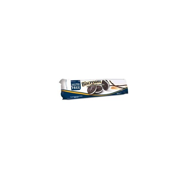 NUTRIFREE BISCREAM CON CREMA ALLA VANIGLIA 125 G NUTRIFREE BISCREAM CON CREMA ALLA VANIGLIA 125 G