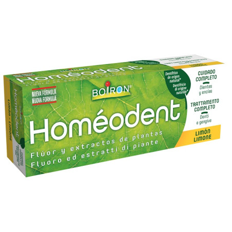 HOMEODENT DENTIFRICIO LIMONE PER DENTI E GENGIVE PROTETTE 75 ML HOMEODENT DENTIFRICIO LIMONE PER DENTI E GENGIVE PROTETTE 75 ML