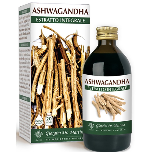 Ashwagandha Estratto Integrale Liquido Analcolico 200 Ml