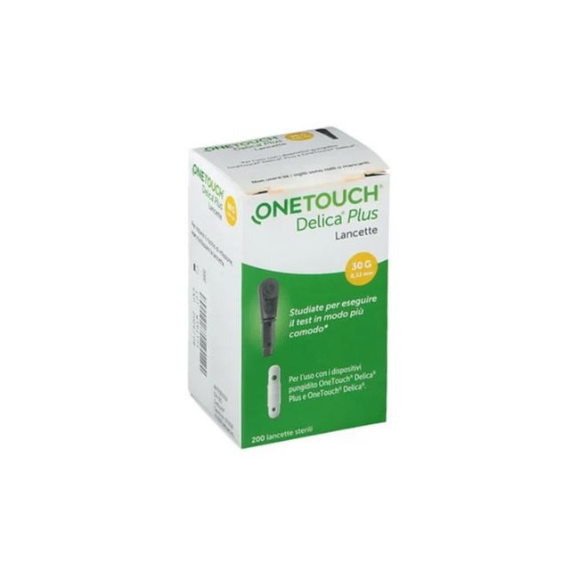 LANCETTE PUNGIDITO ONETOUCH DELICA PLUS 200 PEZZI LANCETTE PUNGIDITO ONETOUCH DELICA PLUS 200 PEZZI