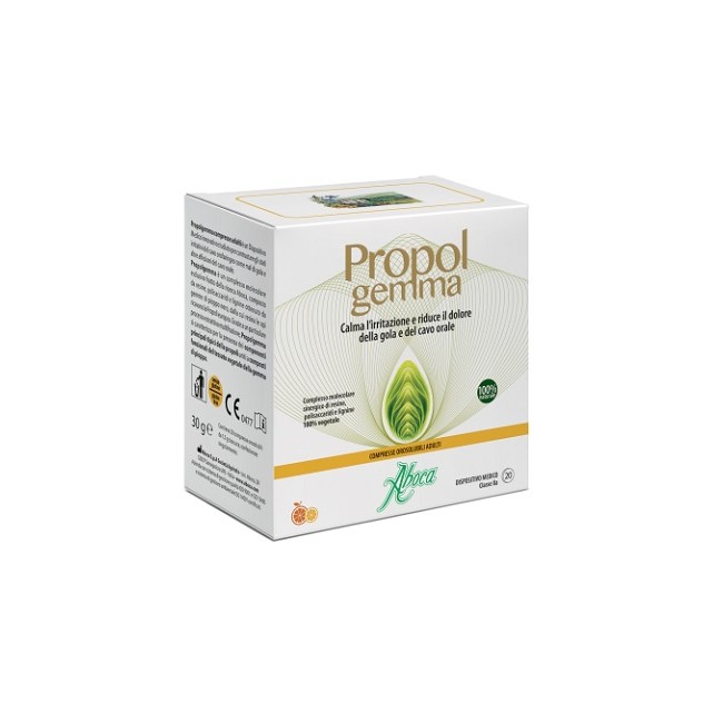 Aboca Propolgemma Integratore Alimentare 20 Compresse Orosolubili Aboca Propolgemma Integratore Alimentare 20 Compresse Orosolubili