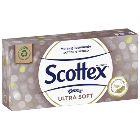 SCOTTEX ULTRA SOFT BOX 80 PEZZI SCOTTEX ULTRA SOFT BOX 80 PEZZI