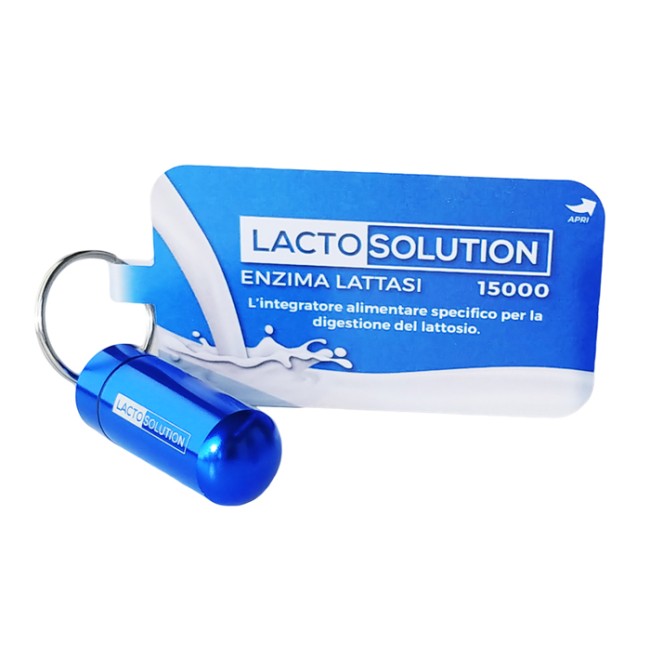 LACTOSOLUTION 15000 15 COMPRESSE CON PORTAPILLOLE LACTOSOLUTION 15000 15 COMPRESSE CON PORTAPILLOLE