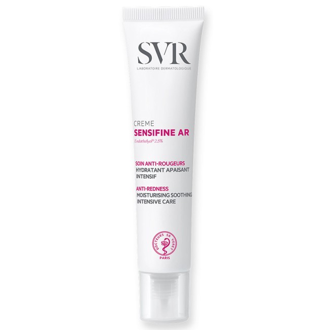 Tubetto da 40 ml di Svr Sensifine AR crema anti-rossori. Tubetto da 40 ml di Svr Sensifine AR crema anti-rossori.