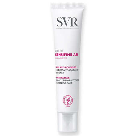 Tubetto da 40 ml di Svr Sensifine AR crema anti-rossori.