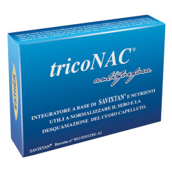 Triconac Integratore integratore sebonormalizzante per Capelli 30 Compresse