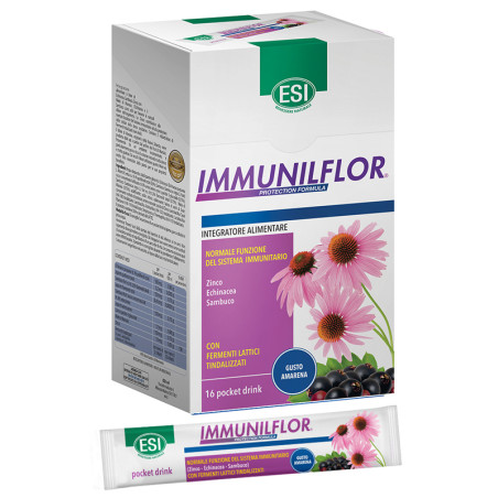 ESI Immunilflor Integratore Alimentare 16 Pocket Drink