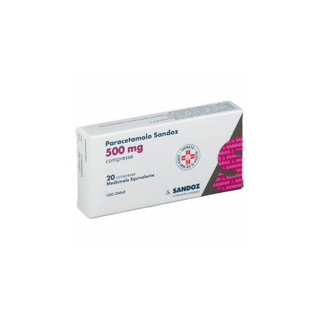 PARACETAMOLO SAND*20CPR 500MG PARACETAMOLO SAND*20CPR 500MG