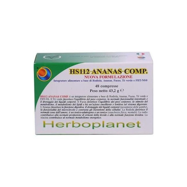 HS112 ANANAS COMP 48 COMPRESSE HS112 ANANAS COMP 48 COMPRESSE