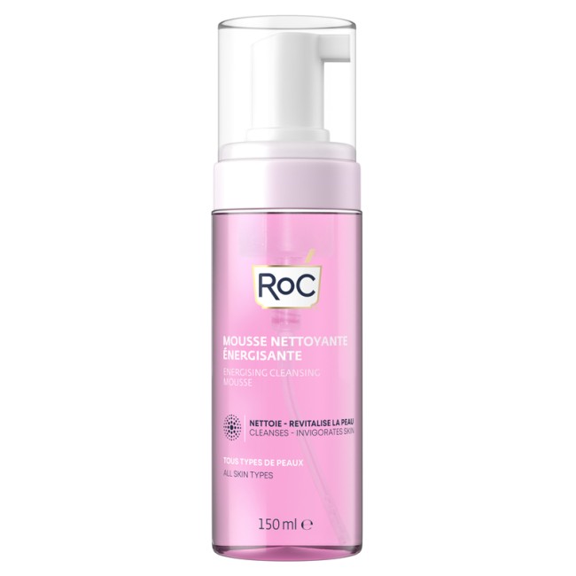 ROC MOUSSE DETERGENTE ENERGIZZANTE 150 ML ROC MOUSSE DETERGENTE ENERGIZZANTE 150 ML