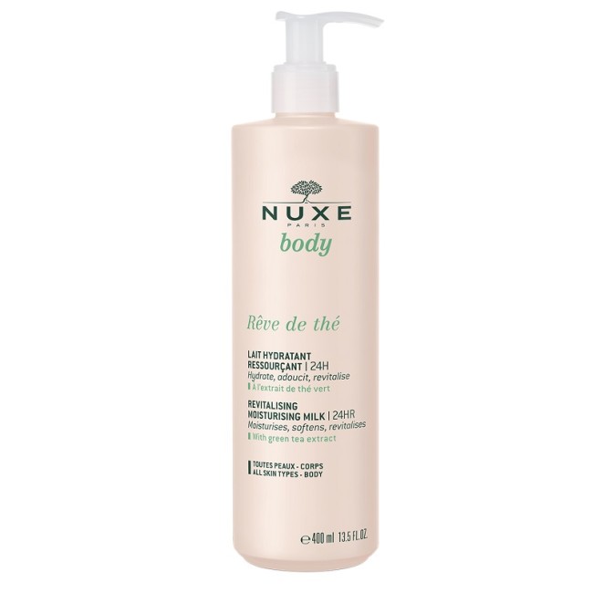 Flacone Da 400 ml di Nuxe Reve De Thè Latte Corpo Idratante Flacone Da 400 ml di Nuxe Reve De Thè Latte Corpo Idratante