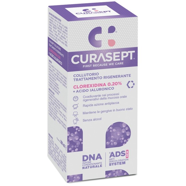CURASEPT COLLUTORIO ADS DNA TRATTAMENTO RIGENERANTE 200 ML CURASEPT COLLUTORIO ADS DNA TRATTAMENTO RIGENERANTE 200 ML