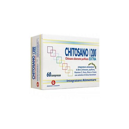 CHITOSANO 1200 EXTRA 60 COMPRESSE CHITOSANO 1200 EXTRA 60 COMPRESSE