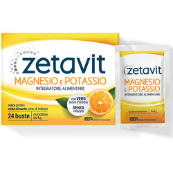 Zetavit Magnesio Potassio 24 Bustine Da 4 G