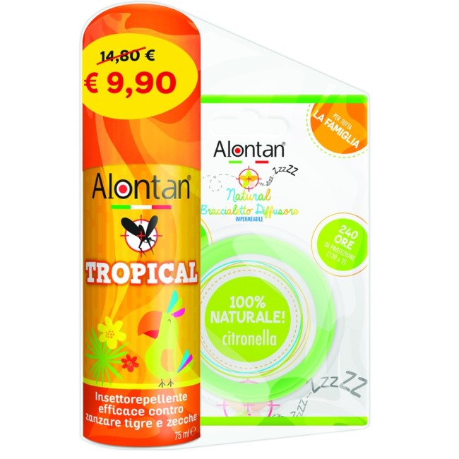 BI PACK TROPICAL SPRAY 75 ML + BRACCIALETTO DIFFUSORE BI PACK TROPICAL SPRAY 75 ML + BRACCIALETTO DIFFUSORE