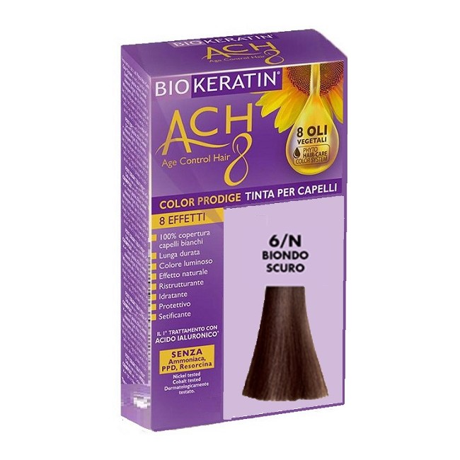BIOKERATIN ACH8 COLOR PRODIGE 6/N BIONDO SCURO BIOKERATIN ACH8 COLOR PRODIGE 6/N BIONDO SCURO