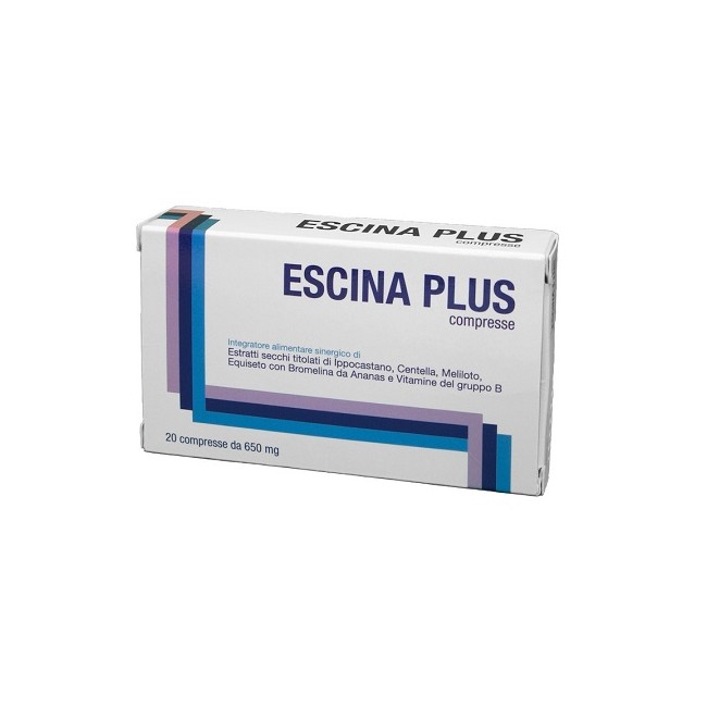 ESCINA PLUS 20 COMPRESSE ESCINA PLUS 20 COMPRESSE