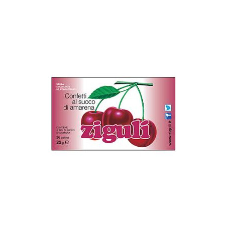 Ziguli Amarena 36 Palline 22g Ziguli Amarena 36 Palline 22g
