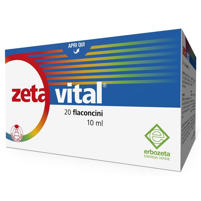 ZETA VITAL 20 FLACONCINI 10 ML ZETA VITAL 20 FLACONCINI 10 ML