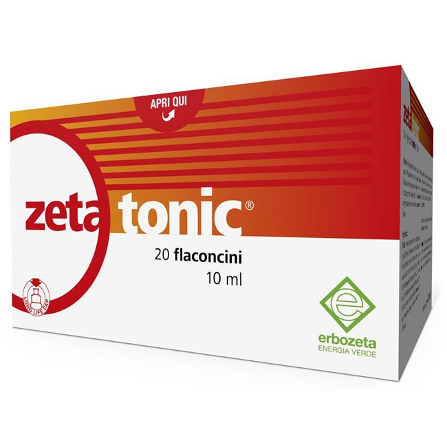 ZETA TONIC 20 FLACONCINI 10 ML ZETA TONIC 20 FLACONCINI 10 ML
