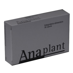 Confezione da 30 capsule di Anaplant, integratore per crescita sana dei capelli.