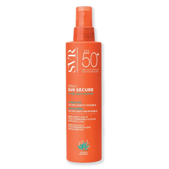 Svr Sun Secure Spray Protezione Solare Corpo SPF 50+ 200 Ml Svr Sun Secure Spray Protezione Solare Corpo SPF 50+ 200 Ml