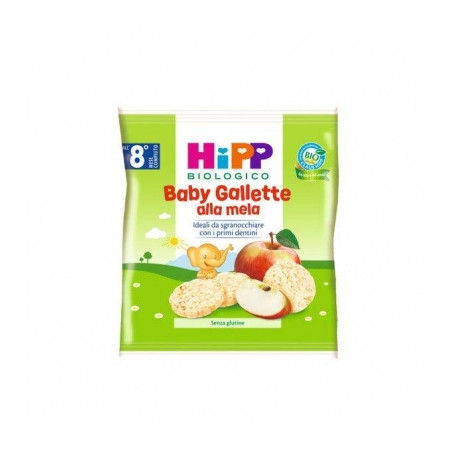 Hipp Baby Gallette Di Riso Alla Mela 30 G Hipp Baby Gallette Di Riso Alla Mela 30 G