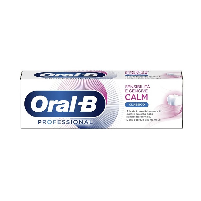 ORALB PROFESSIONAL SENSIBILITA' E GENGIVE CALM CLASSICO COLLUTORIO 75 ML ORALB PROFESSIONAL SENSIBILITA' E GENGIVE CALM CLASSICO COLLUTORIO 75 ML