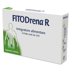 Confezione da 10 fiale di Pegaso Fitodrena R Integratore Per Il Drenaggio Dei Liquidi e Delle Tossine.