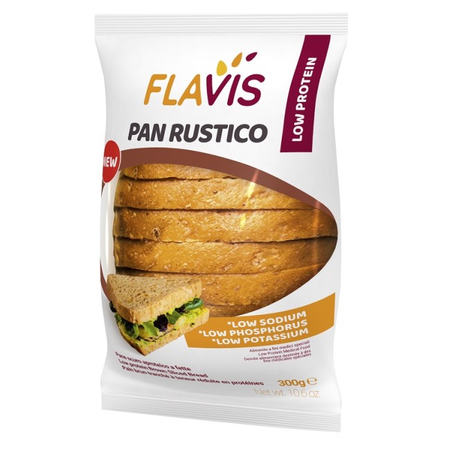 FLAVIS PAN RUSTICO APROTEICO 300 G FLAVIS PAN RUSTICO APROTEICO 300 G
